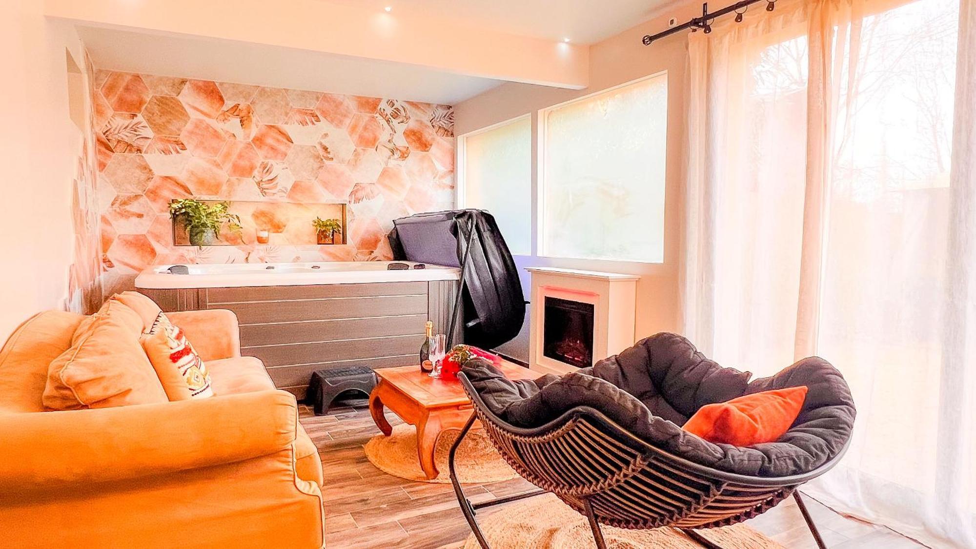 Atoumo Appartement Love Jacuzzi & Jardin Disneyland Paris Quincy-Voisins エクステリア 写真